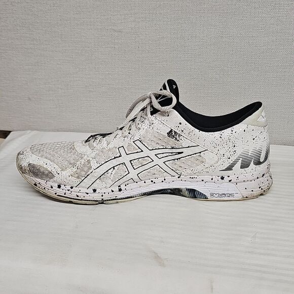 ASICS NOOSA TRI 11 WHITE/BLACK MENS SNEAKERS BFPM-05-037 - Picture 5 of 11